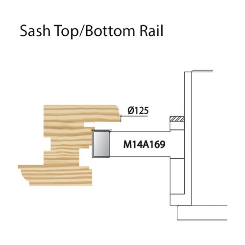 Whitehill Sash Top and Bottom Rail