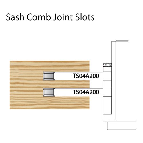 Whitehill HP Flush Comb Joint Slots