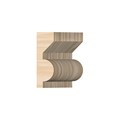 33 x 11mm (R8.5) Skirting Profile Cutter in HSS - 77 Alternative Image