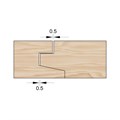 5 x 10mm Glue Joint Profile Cutter in HSS - 1264 Alternative Image