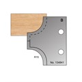 15 x 15mm (R15) Ovolo Profile Cutter in HSS - 134841 Alternative Image