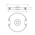 30 mm Tenon Disc Cutter Head Alternative Image