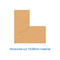 140 x 45 mm Lockmitre Head Steel Alternative Image
