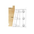 150 x 100 mm 9 Deg Cill Head Z4 Alternative Image