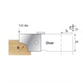 125 x 20 mm TC Tip Ovolo Mould Head Alternative Image