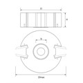 Serrated Limiter Heads for 8mm Thick Cutters Alternative Image