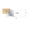 125 x 20 mm TC Tip Ovolo Mould Head Alternative Image