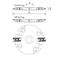 163 x 7.5 mm Weather Pile Groover  Alternative Image