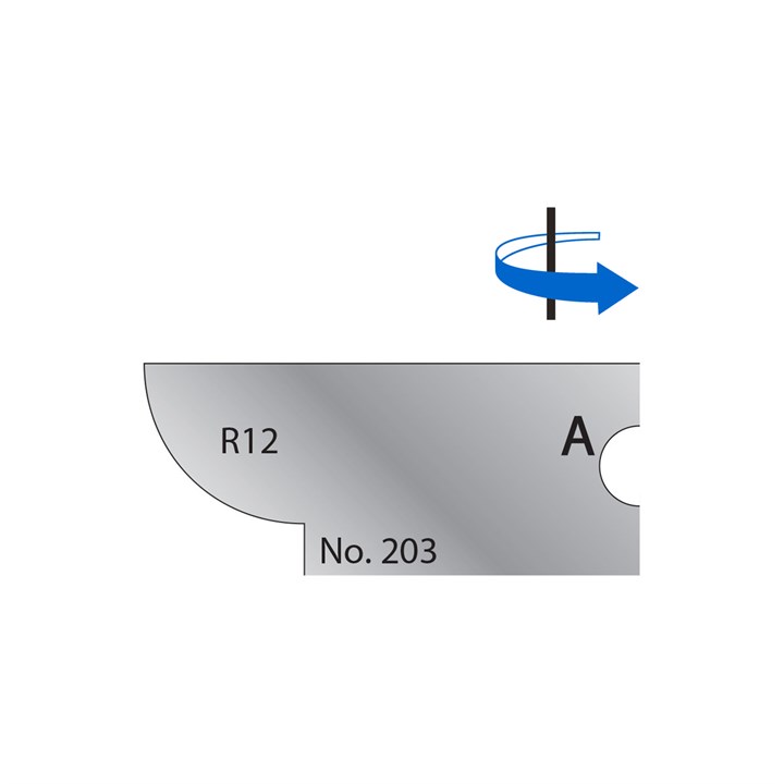 R12 Scribe Cutter in HSS - 203