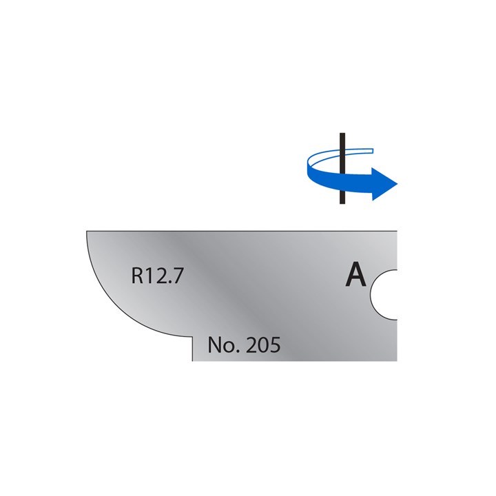 R12.7 Scribe Cutter in HSS - 205