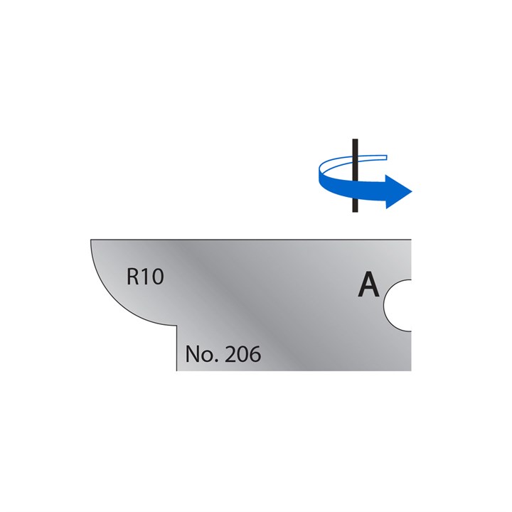 R10 Scribe Cutter in HSS - 206
