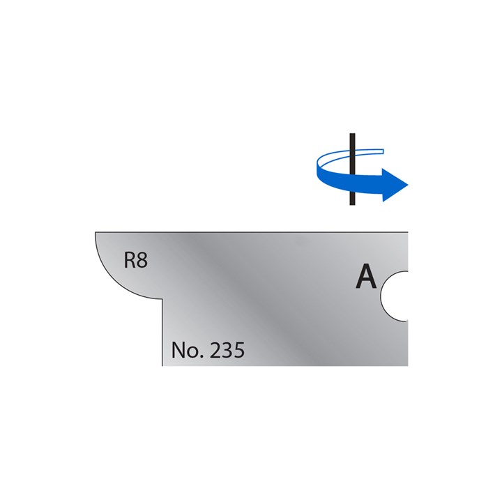 R8 Scribe Cutter in HSS - 235