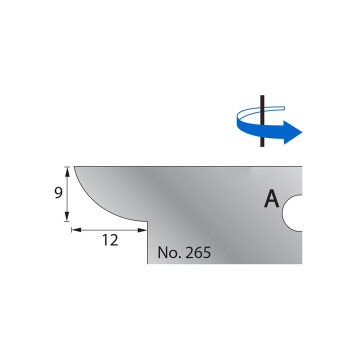 9 x 12mm Scribe Cutter in HSS - 265