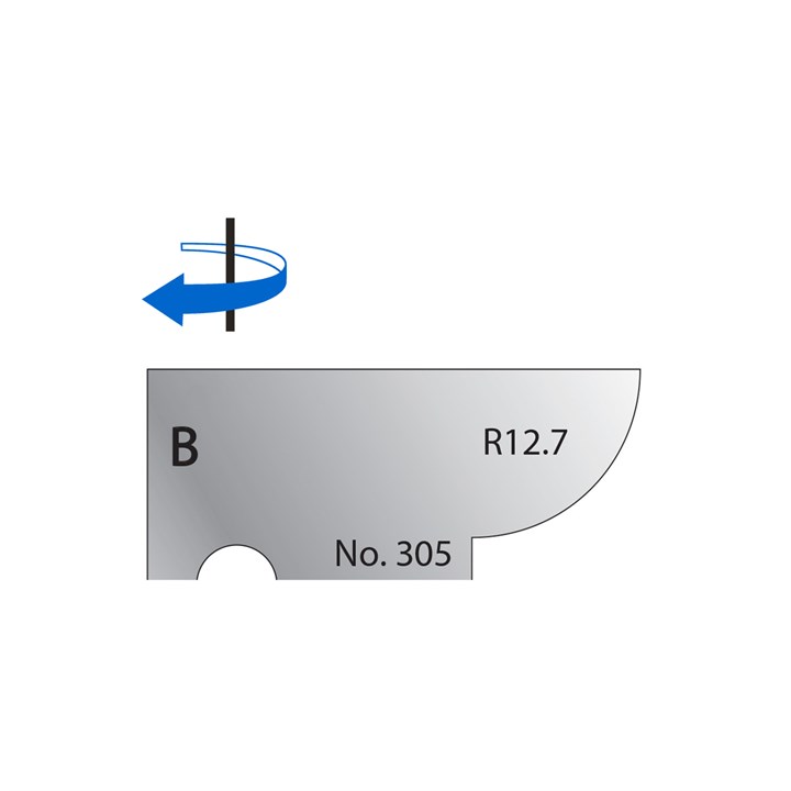 R12.7 Scribe Cutter in HSS - 305