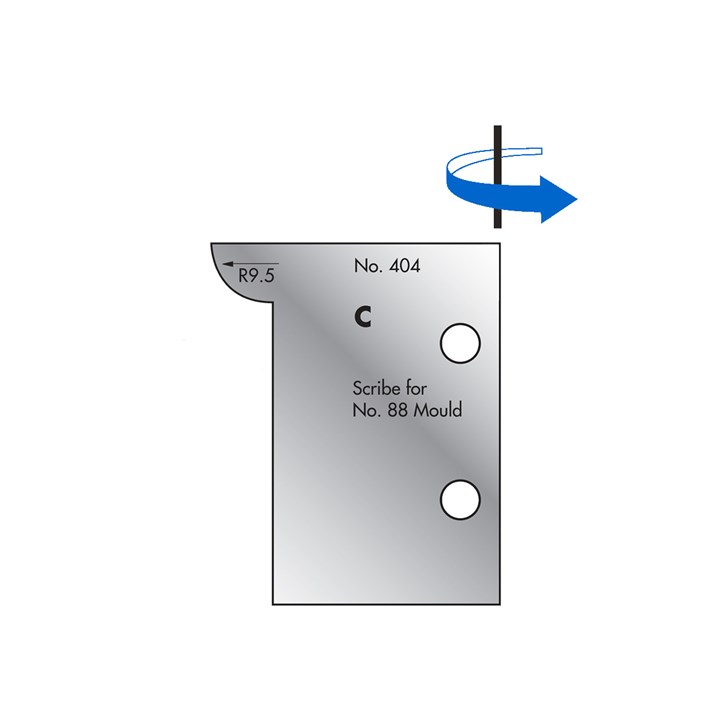 R9.5 Scribe Cutter in HSS - 404