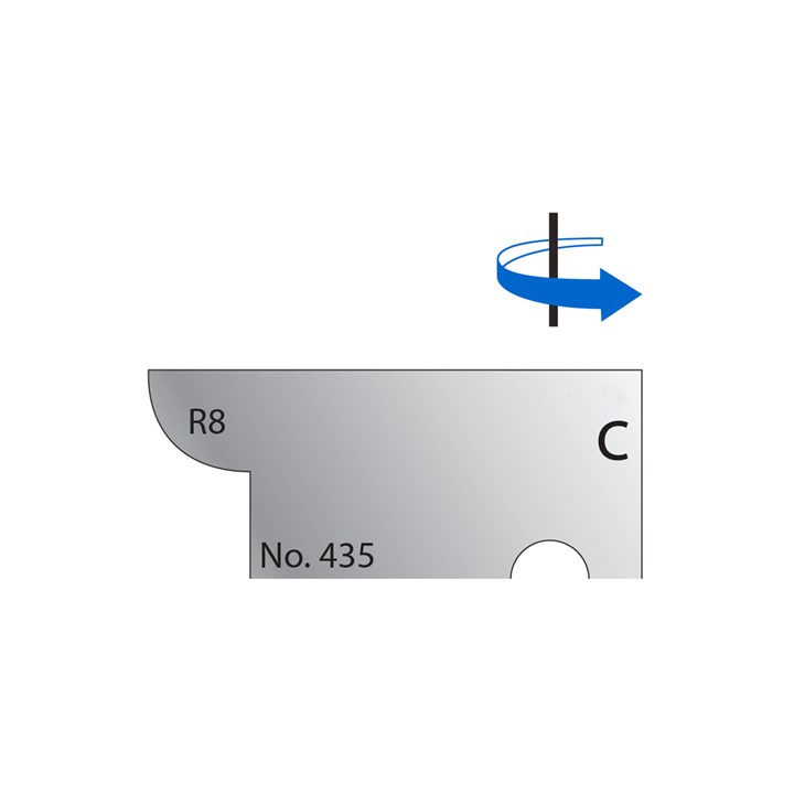 R8 Scribe Cutter in HSS - 435