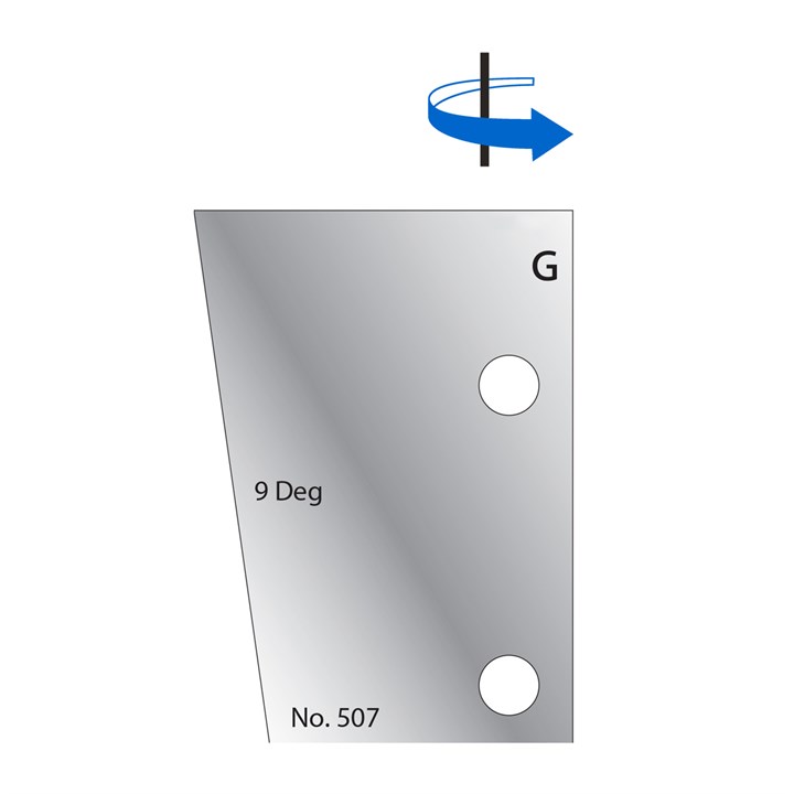 9 Degrees Scribe Cutter in HSS - 507