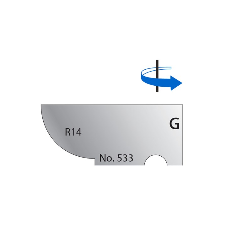 R14 Scribe Cutter in HSS - 533