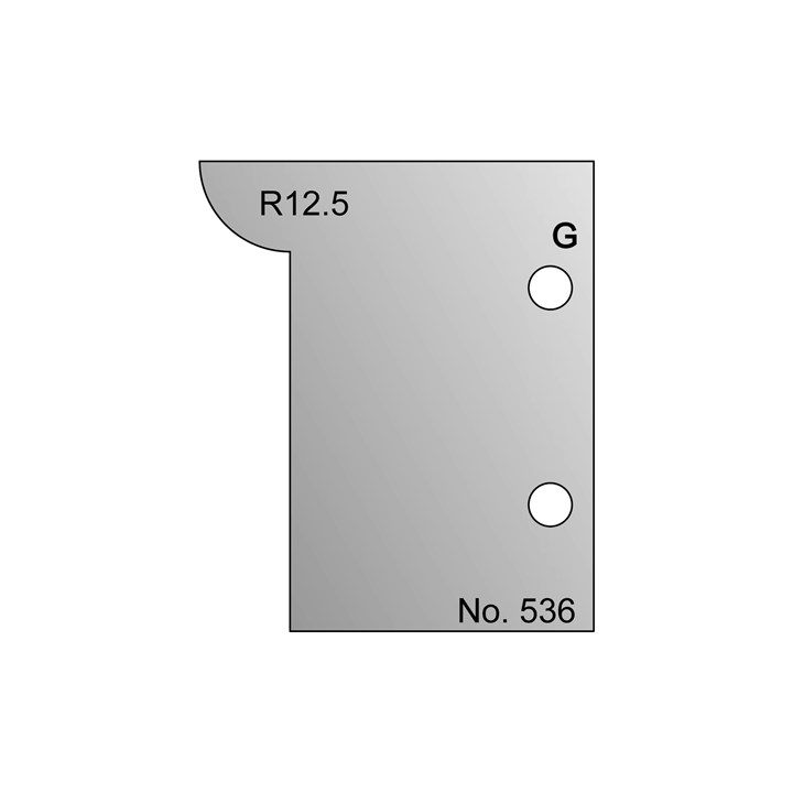 R12.5 Scribe Cutter in HSS - 536