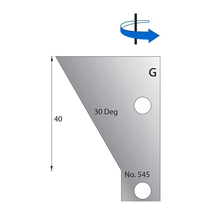 30 Degrees Scribe Cutter in HSS - 545