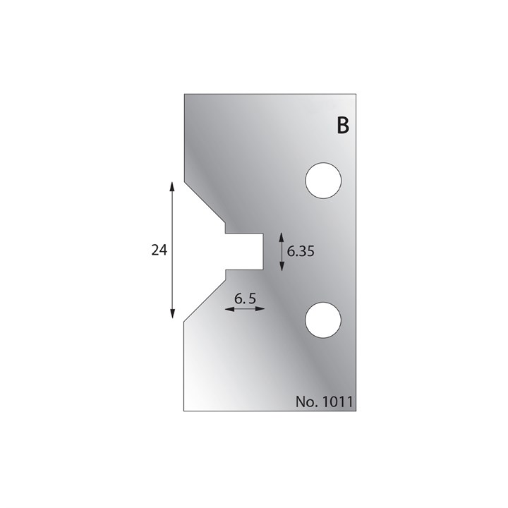 24mm T & G Profile Cutter in HSS - 1011