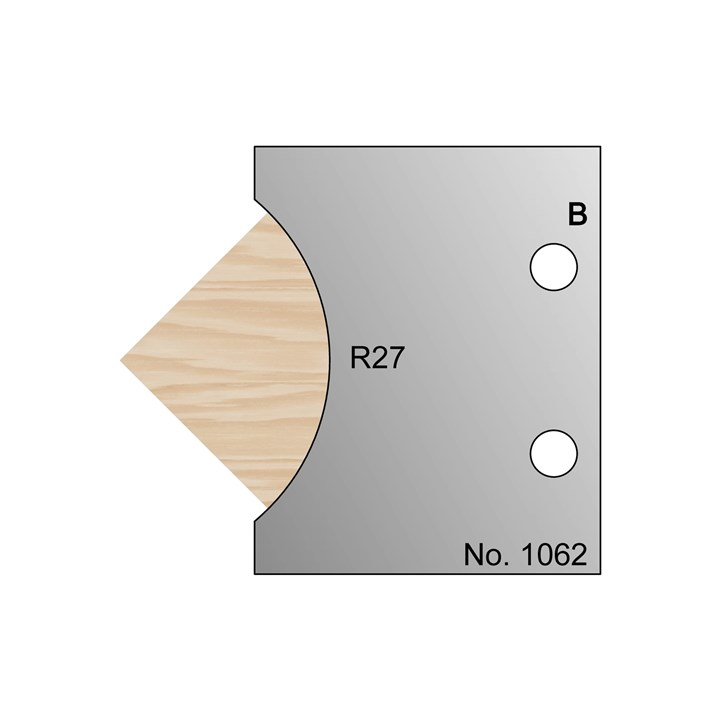 R27 Radius Profile Cutter in HSS - 1062