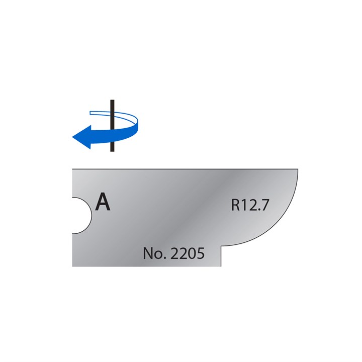 R12.7 Scribe Cutter in HSS - 2205
