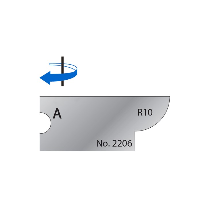 R10 Scribe Cutter in HSS - 2206