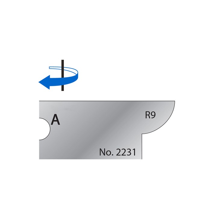 R9 Scribe Cutter in HSS - 2231