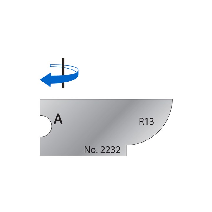 R13 Scribe Cutter in HSS - 2232