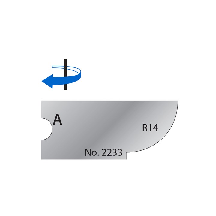 R14 Scribe Cutter in HSS - 2233
