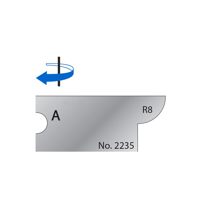 R8 Scribe Cutter in HSS - 2235