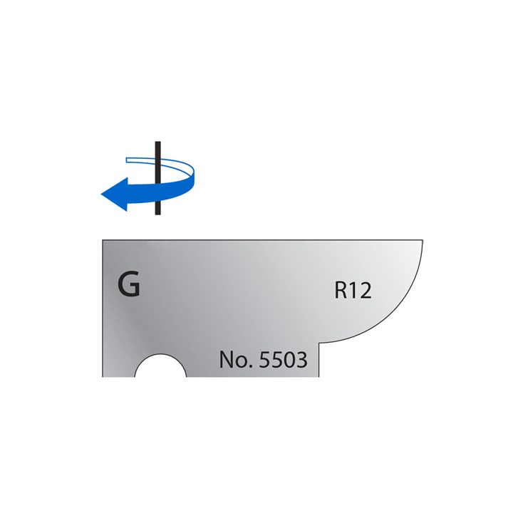 R12 Scribe Cutter in HSS - 5503