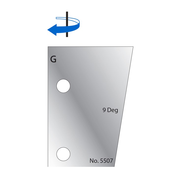 9 Degrees Scribe Cutter in HSS - 5507