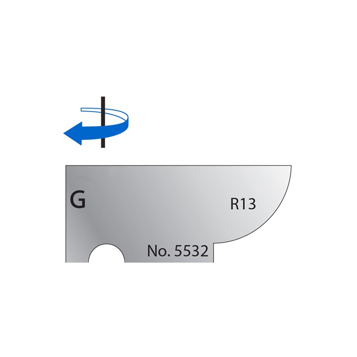 R13 Scribe Cutter in HSS - 5532