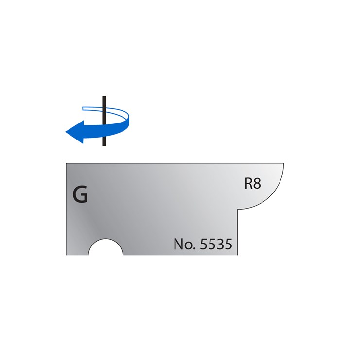 R8 Scribe Cutter in HSS - 5535