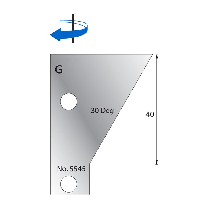 30 Degrees Scribe Cutter in HSS - 5545