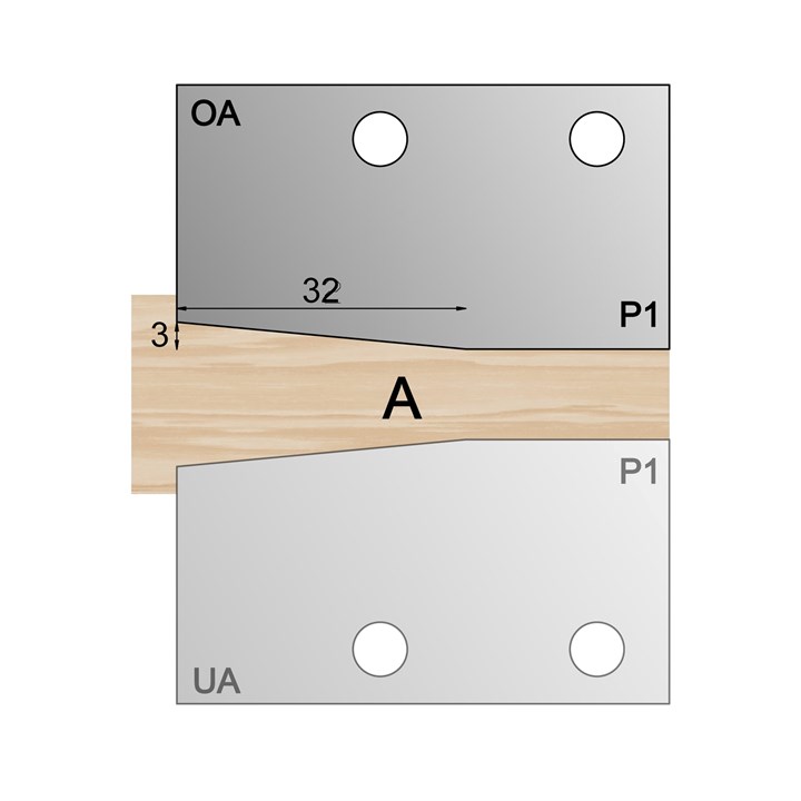OA Panel Profile Cutter P1 HSS