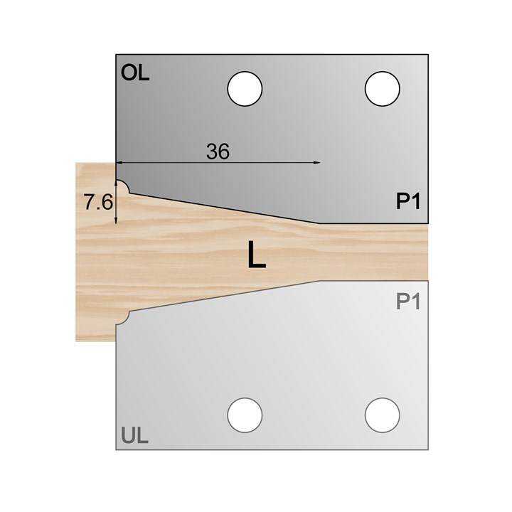OL Panel Profile Cutter P1 HSS