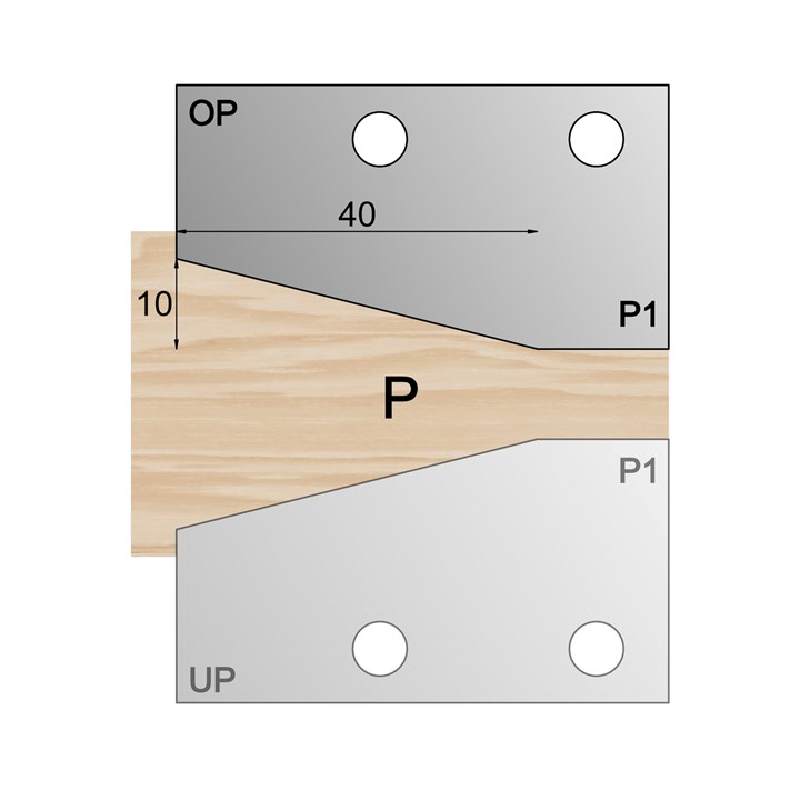 OP Panel Profile Cutter P1 HSS