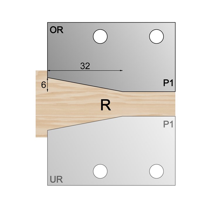 OR Panel Profile Cutter P1 HSS