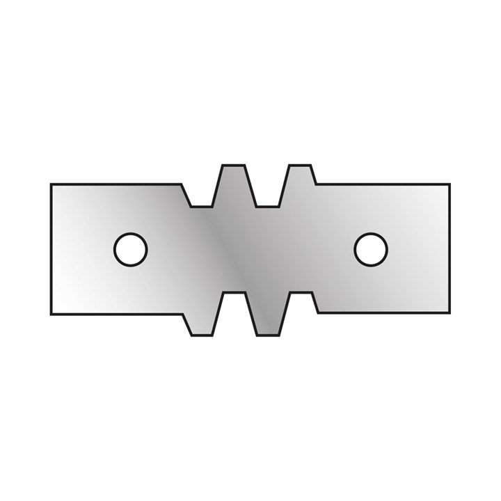 Tip 29984 - 50 mm Glue Joint Cutter - Double Hole