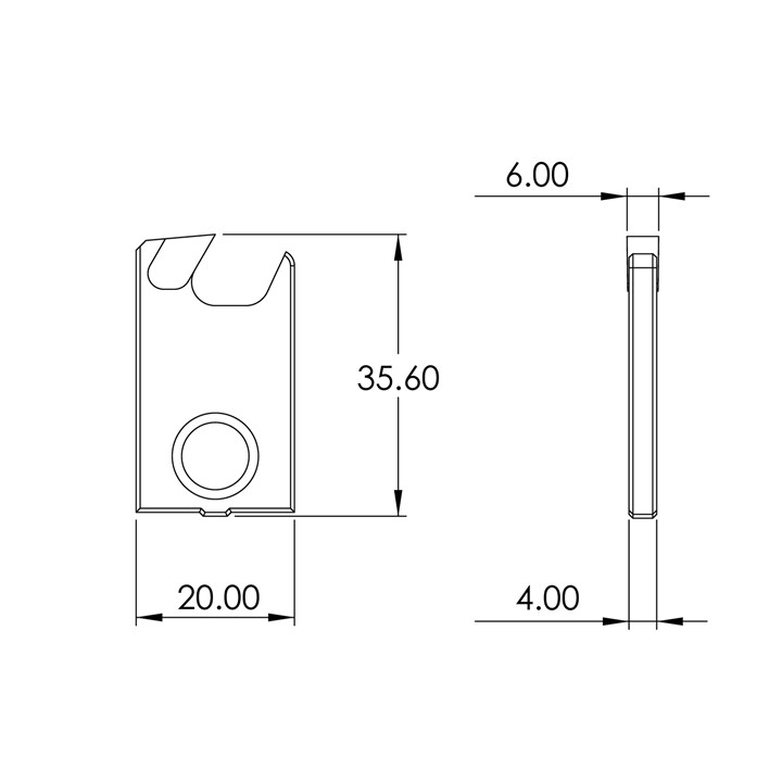 36 x 20 x 4/6 mm MAN Long Groover