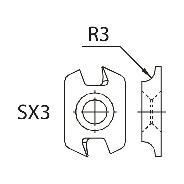 R3 Radius Tip SX
