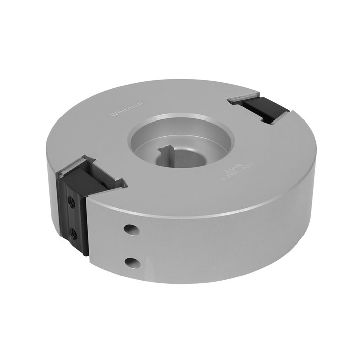 175 x 55 x 1¼" Wadkin Scribe Head 8 mm Keywayed with 50 x 23 x 1¼ Keywayed Spacer