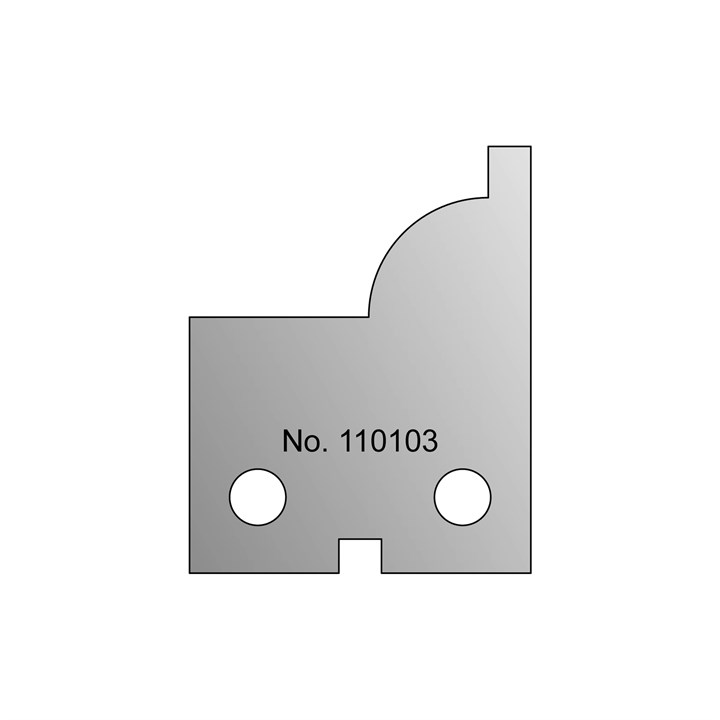 Ovolo Scribe TC Profile Tip for Kitchen Door Set