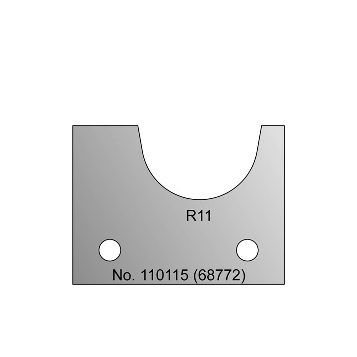 68772 22 mm Nosing Cutter TC Tip