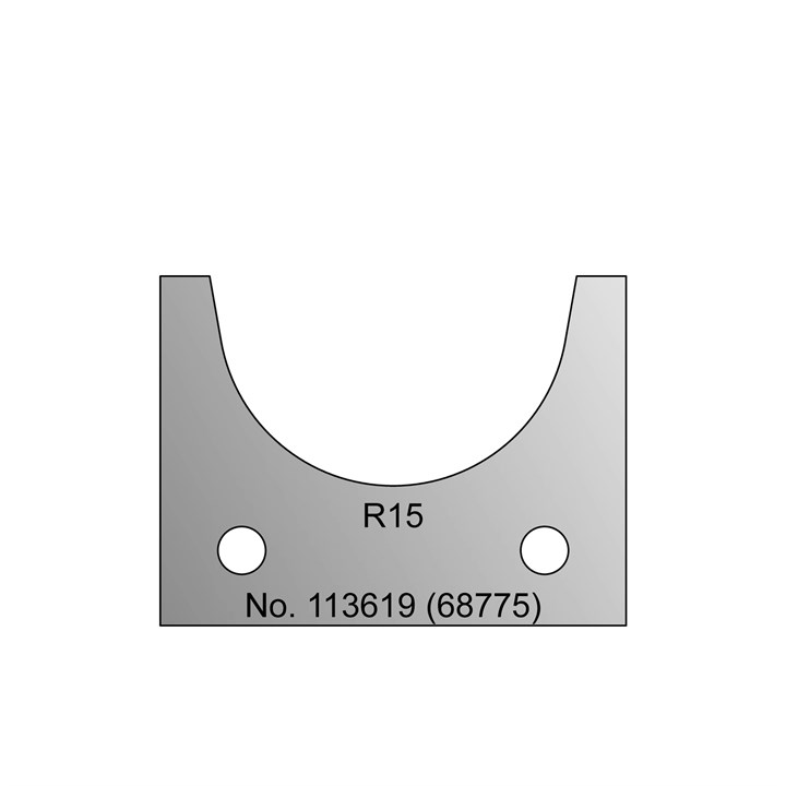 68775 30mm Dia Nosing Cutter TC Tip