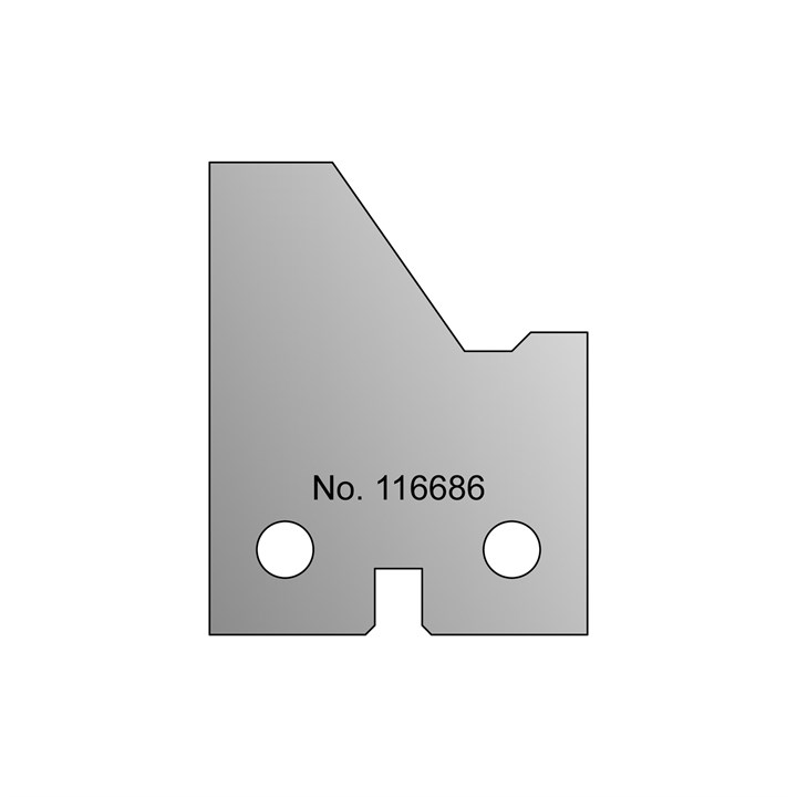 Bevel Mould TC Profile Tip
For Kitchen Door Set With Chamfer