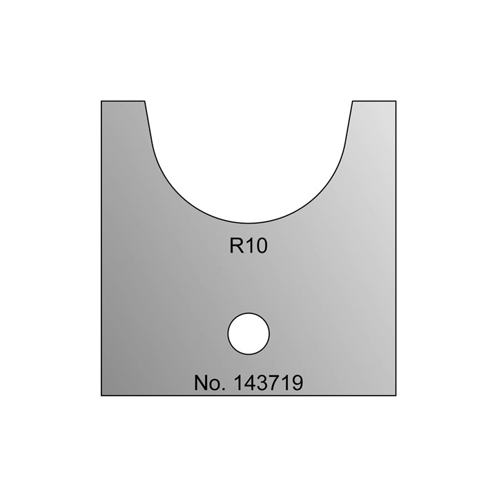 20 mm Nosing Cutter 30 x 30 single hole